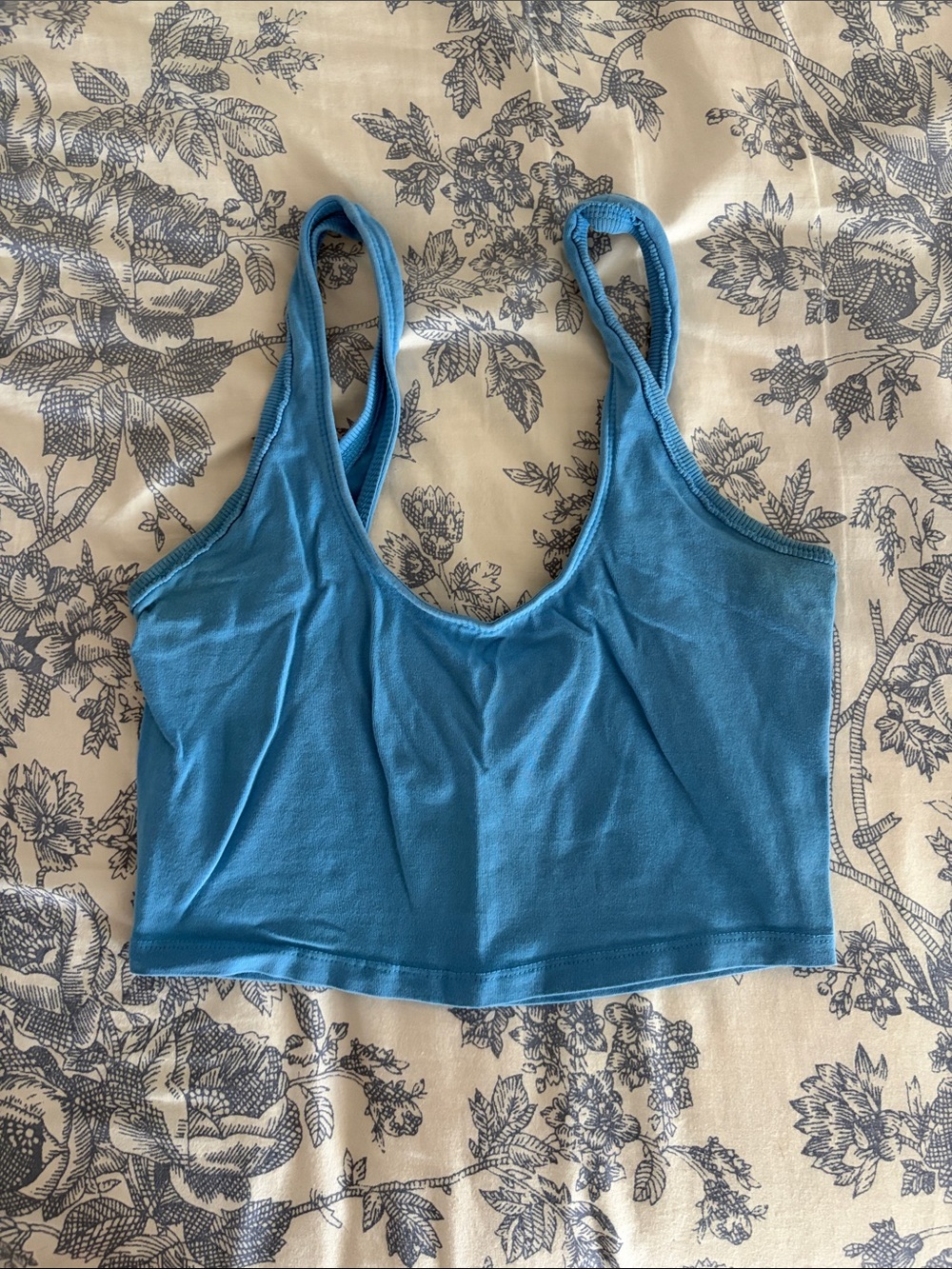 FP Movement by Free People Sky Blue Cropped Sports Bralette